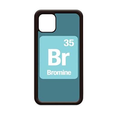 Imagem de Capa Br Bromine elemento químico ciência para iPhone 12 Pro Max para Apple Mini Mobile Case Shell