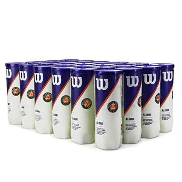 Imagem de Bola de Tênis Wilson Roland Garros All Court - Caixa com 24 Tubos