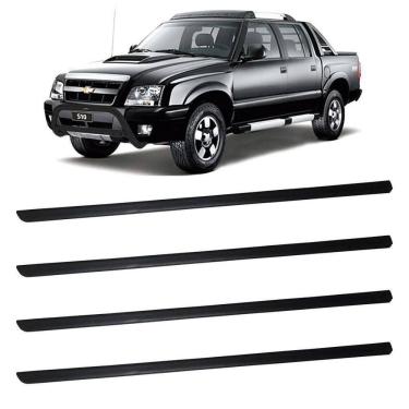 Imagem de Kit 4 Pestanas Externas S10 Cabine Dupla De 95 A 11