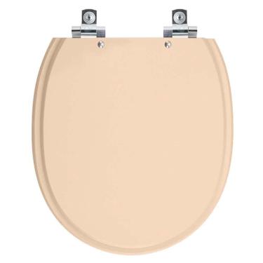 Imagem de Assento Sanitário com Amortecedor Village Rosa Floral para vaso Deca