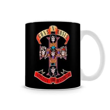 Imagem de Caneca Guns N Roses Appetite for Destruction Preta 330 ml