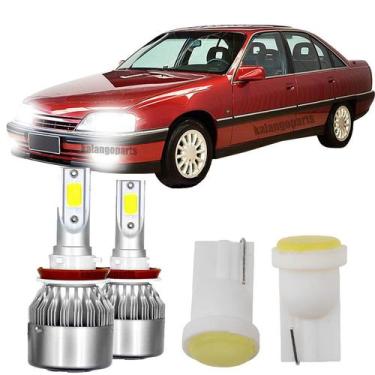 Imagem de Kit Super Led Gm Omega Farol Milha 6000k Tipo Xenon + Pingo T10 - Auto