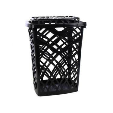 Imagem de Cesto De Roupa Organizador Lavanderia 30 Litros Eco Nature 3086 Jaguar