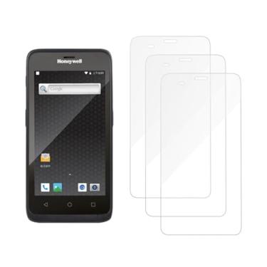 Imagem de SCDIYEER Honeywell EDA51 película protetora de coletor de dados móveis filme de celular PDA código de digitalização arma HD à prova de explosão impressão digital resistente a arranhões filme rígido de