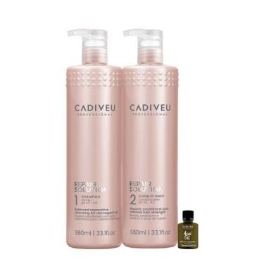 Imagem de Kit Cadiveu Professional Repair Solution Açaí Duo Salon Oil (3 produto
