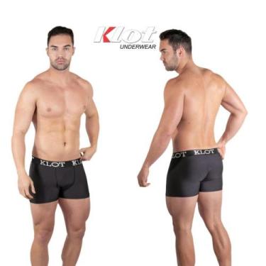 Imagem de Kit 12 Cuecas Boxer Adulto Klot - Box Lisa, G
