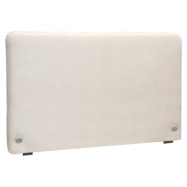 Imagem de Cabeceira Orgânica Moscou 140cm para Cama Box Casal Bouclê - SOFA STOR