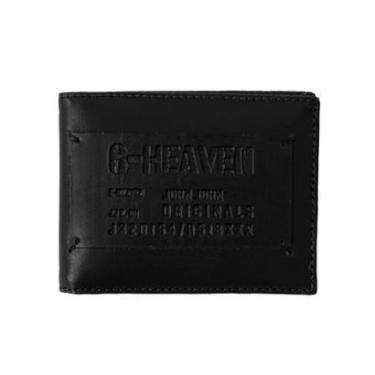 Imagem de Carteira John John Masculina Couro 6 Heaven Black Preta-Masculino