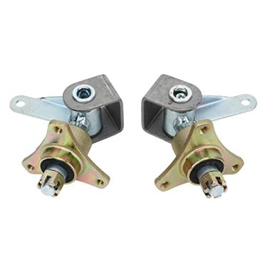 Imagem de Eixo de Direção Dos Cubos Roda Dianteira de 17 Mm Com 3 Pinos, Flange do Rolamento do Cubo Roda, Liga de Aço para Pneus de 6 Polegadas Quad Bike ATV Go Kart, Deslocamento