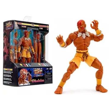 Imagem de Figura articulada Street Fighter 2 Dhalsim Jada Toys