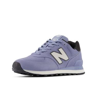 Imagem de New Balance Tênis feminino 574 V2 Spring, Chuveiro de crepúsculo/sal marinho, 39