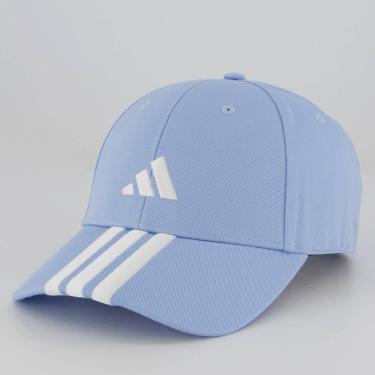 Imagem de Boné Adidas 3 Listras Azul-Unissex