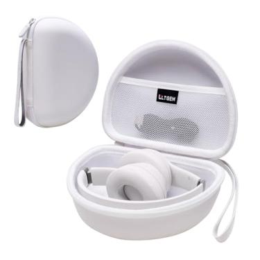 Imagem de LTGME Capa de fone de ouvido compatível com Beats Solo 4 / para Beats Studio Pro/para Beats Solo3 / para Beats Studio3 / para fones de ouvido intra-auriculares Bluetooth Beats Solo Pro (branca)