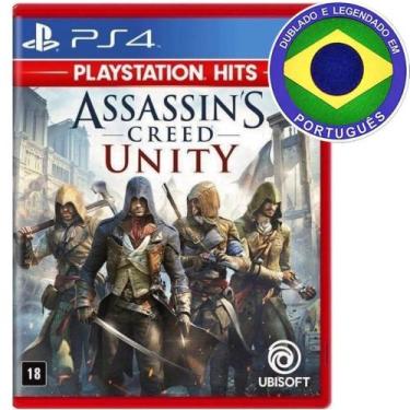 Imagem de Assassins Creed Unity PS 4 Mídia Física Dublado em Português - Ubisoft