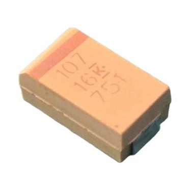 Imagem de 10x Capacitor Tantalo 100uf/16v 10% Smd Case D 4,3x7,3mm