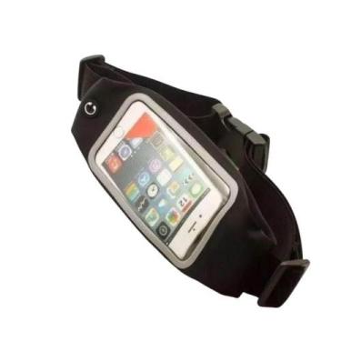 Imagem de Pochete impermeável com visor porta garrafa chaves para corrida esport