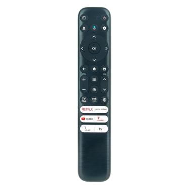 Imagem de Allimity RC813 FMB1 Controle remoto de voz de substituição adequado para TCL Smart TV 65R646 55R646 75S546 65S546 55S546, Mini LED 8K Smart TV Q6 Q7 QM7 QM8 S3 S4 Q650G Q670G Q7500G G QM85 Série 0G