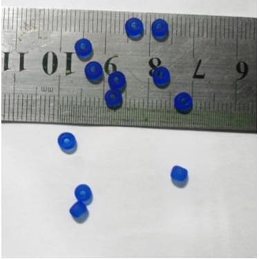 Imagem de Miçanga Jablonex azul royal matte 4mm de vidro 50 gr
