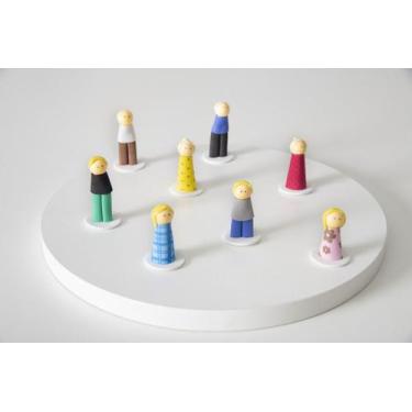 Imagem de Kit Bonecos Família Sistêmica Básico - Constelação Familiar na Água - 