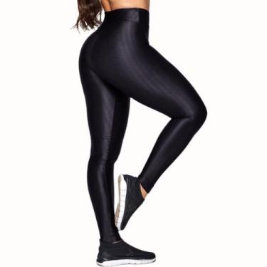 Imagem de Legging 3d Recorte Shine Alta Compressão Academia Musculação - Wild, A