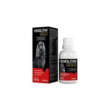 Imagem de Hemolitan gold 60 ml -suplemento pet - VETNIL