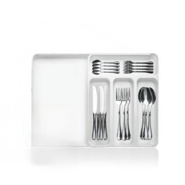 Imagem de Organizador De Gaveta Extensível Divisor Porta Talheres Utensílios Cozinha Banheiro