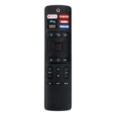 Imagem de ERF3A69S Controle remoto de voz substituído para Smart TV Sharp LC-65N8003U LC-75N8003U LC-55Q7550U LC-58Q7550U LC-65Q7550U LC-55Q7570U LC-58Q7570U LC-65Q7570U 0U LC-5 5Q7580U LC-65Q7580U LC-55Q7590U