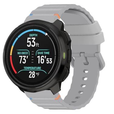 Imagem de Compatível com pulseiras SUUNTO OCEAN, pulseira de substituição ajustável de linha de silicone de 20 mm, 22 mm, compatível com SUUNTO OCEAN, RACE, RACE S, VERTICAL, 9 PEAK, 9 PEAK PRO, 5 Peak, 3