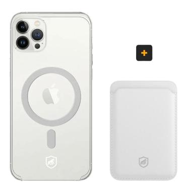 Imagem de Kit Magsafe - Capa case capinha e Carteira para iPhone 13 Pro Max - Gshield