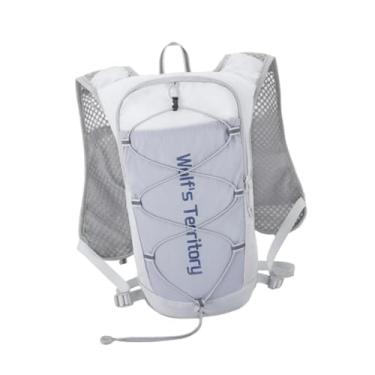 Imagem de Dynwave Colete de hidratação para corrida, mochila leve para acampamento e atividades ao ar livre, Cinza