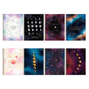 Imagem de Caderno espiral Univ 10x1 160 fls Magic Tilibra