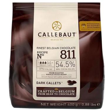 Imagem de Chocolate Gotas Amargo 54,5% 400g ( 811nv) - Callebaut
