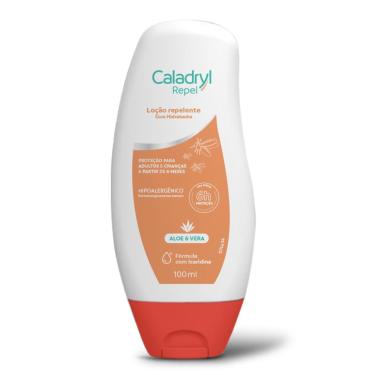 Imagem de Loção Repelente Caladryl Repel Aloe e Vera 100ml