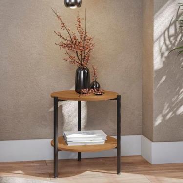 Imagem de Mesa de Centro com 1 Prateleira Industrial - Kappesberg