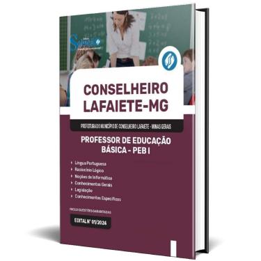 Imagem de Apostila Prefeitura Conselheiro Lafaiete Mg 2024 Professor