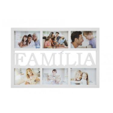 Imagem de Painel Porta Retrato Parede 6 Fotos 10X15Cm Família - Yazi