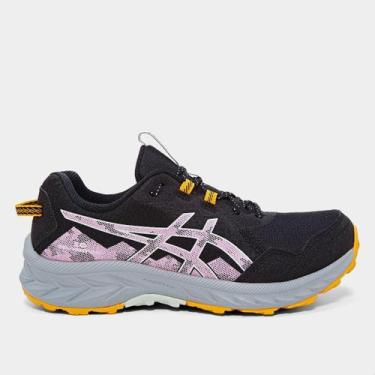 Imagem de Tênis Asics Gel-Venture 10 Feminino, Preto, Roxo, 34