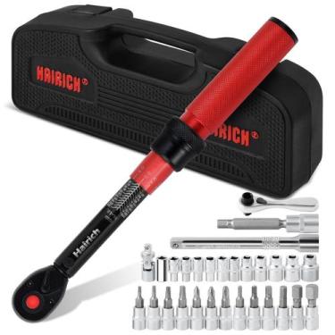 Imagem de Conjunto de chaves de torque Hairich 1/4 Drive 2,3-24,9 Nm 20-220 pol.