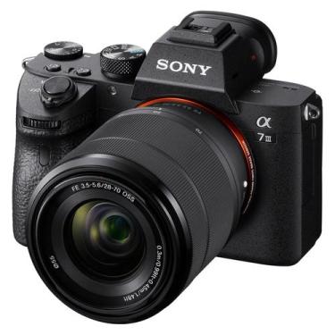Imagem de Câmera Mirrorless Sony A7iii 24mp 4k Com Lente 28-70mm F/3.5-5.6