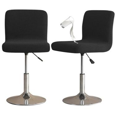 Imagem de Eco-Ancheng 2 capas de banco de bar, altura do balcão, bancos de bar giratórios, à prova d'água, banco de bar, banco de encosto alto, capas de cadeira de bar para cozinha, bar, café, 19