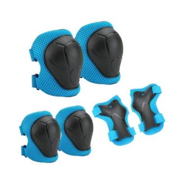 Imagem de Kit De Proteção Infantil 6 Peças: Joelheiras, Cotoveleiras E Protetore