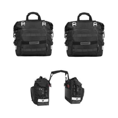 Imagem de Bolsa Lateral Impermeável Para Motocicleta 20L-30L Ajuste Universal Pa