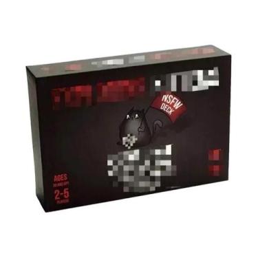 Imagem de Jogo de tabuleiro EK Jogo de cartas para festa de lazer de gato vermel