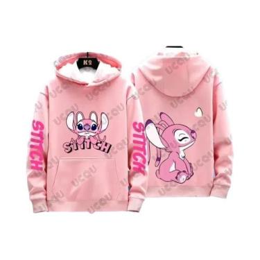Imagem de Moletom Unissex Oversized Com Estampa Do Personagem Disney Stitch, Cas
