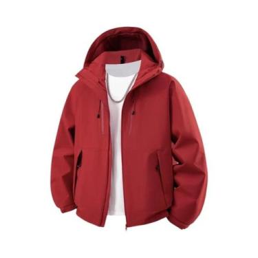 Imagem de Jaqueta Masculina Impermeável E Corta-Vento Para Caminhada, Escalada, 