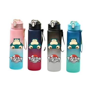 Imagem de Garrafa De Água Esportiva Pokémon Pikachu Charizard 800ML À Prova De V