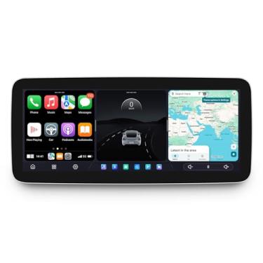 Imagem de JOYING Rádio automotivo para Toyota Sienna 2004-2010, tela sensível ao toque QLED de 12,3 polegadas, Android 13, estéreo, 12 GB + 256 GB com carpaly e Android Auto, AM/FM, navegação GPS, Bluetooth