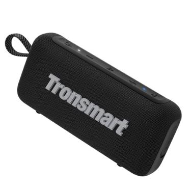 Imagem de Tronsmart Alto-falante Bluetooth portátil Trip 2 para uso externo, chamadas sem usar as mãos através do microfone embutido, à prova d'água IPX7, equalizador personalizável (preto)