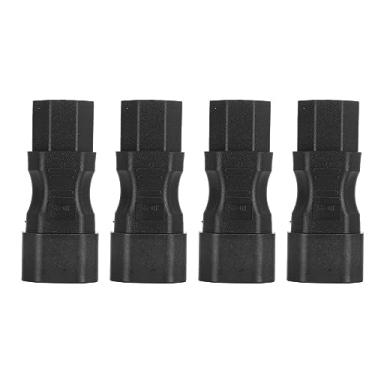 Imagem de Naroote Conversor de Adaptador de Energia Compacto IEC320 C14 para C15 para Servidor PDU de Laptop Com Tensão de 10A 250V para 4 Pacotes