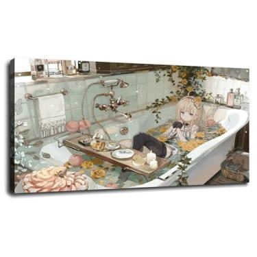 Imagem de 1104 Tea Wall Art Watakokyu Canvas Prints Plates Fork Poster For Home Conjunto de 1 Decorações com Moldura 50.8 cm x 30.5 cm